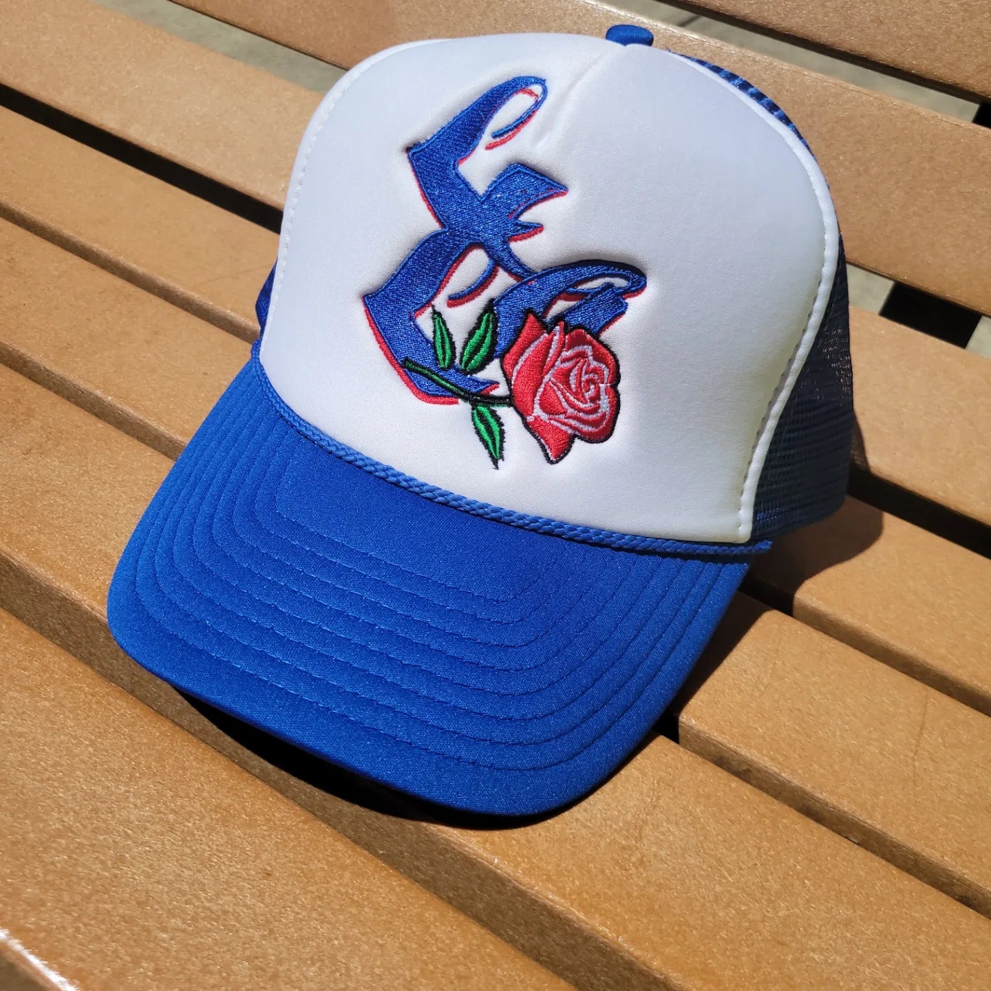 Beloved × Signature Logo v2 Trucker in Royal Blue