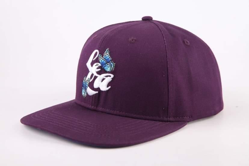 New Beginnings Snapback In Purple